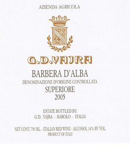 Barbera D'alba