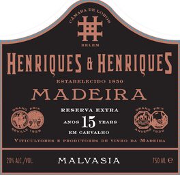 Reserva Extra 15 Years Malvasia