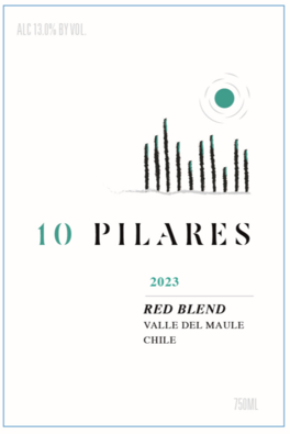 10 Pilares Red Blend