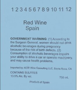 Red Wine Spain