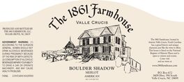 Boulder Shadow