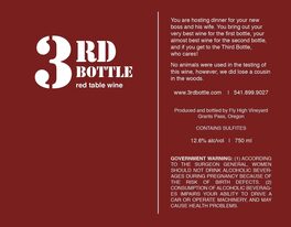 3rd Bottle