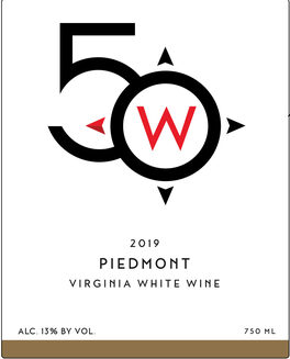 Piedmont Virginia White Wine