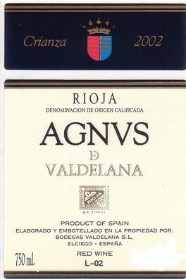 Agnus De Valdelana Crianza