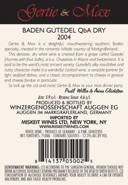 Gutedel QbA Dry