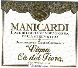 Lambrusco Grasparossa Di Castelvetro