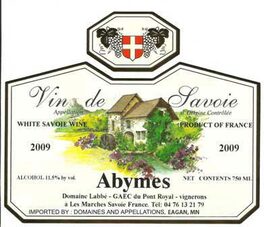 White Savoie Wine