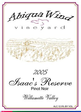 Isaac's Reserve