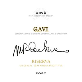 Gavi Docg Riserva Vigna Gambarotta