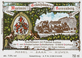 Maximin Grünhäuser Herrenberg