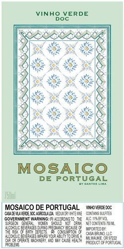 Mosaico De Portugal