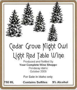 Night Owl Light Red