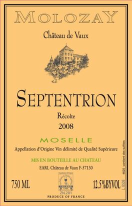 Château De Vaux Moselle Red Table Wine