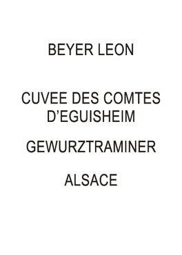 Cuvee Comtes D'eguisheim