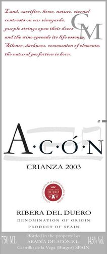 Acón Crianza