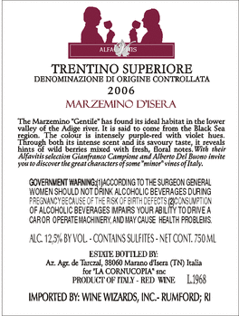 Marzemino d'Isera