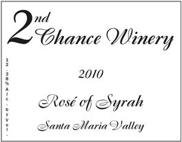 Rosé of Syrah