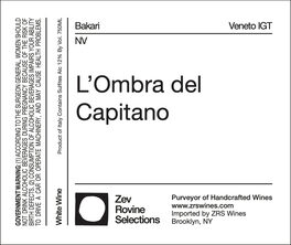 L'ombra Del Capitano