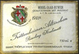 Trittenheimer Altarchen Kabinett