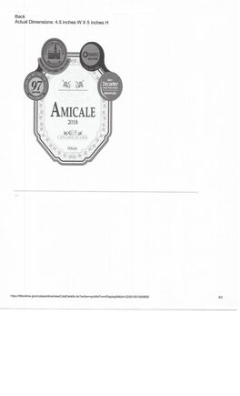 Amicale Rosso Veneto