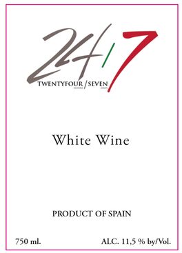 2417 Twentyfour Hour / Seven White Wine