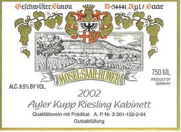 Ayler Kupp Riesling Kabinett