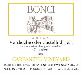 Carpaneto Vineyard