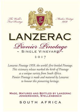 Pioneer Pinotage