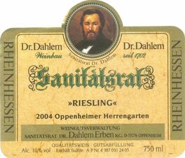 Oppenheimer Herrengarten Riesling
