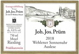 Wehlener Sonnenuhr Auslese