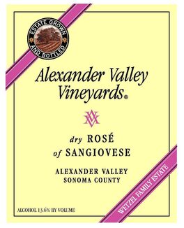 Dry Rosé of Sangiovese