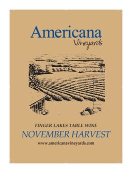 November Harvest