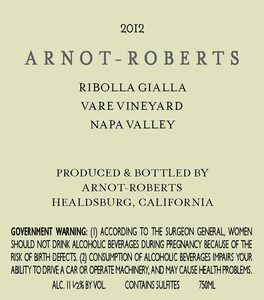 Ribolla Gialla Vare Vineyard