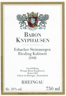 Erbacher Steinmorgen Riesling Kabinett