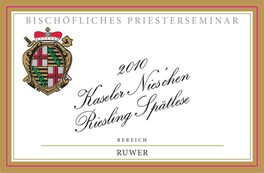 Kaseler Nies'chen Riesling Spätlese