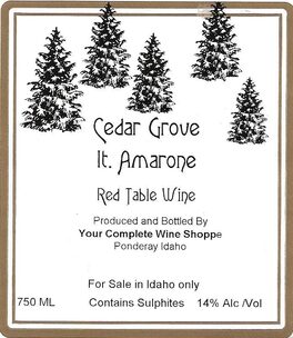 Cedar Grove It Amarone