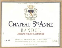 Chateau Ste Anne Bandol