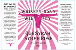 Sweet Syrah Rosé
