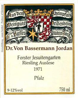 Forster Jesuitengarten Riesling Auslese