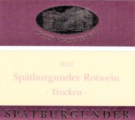 Spatburgunder Trocken