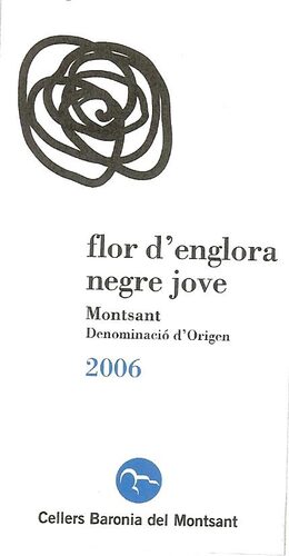 flor d'englora negre jove