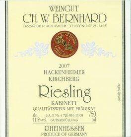 Hackenheimer Kirchberg Kabinett