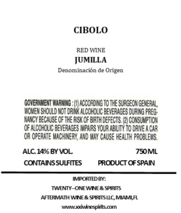 Cibolo Red Wine