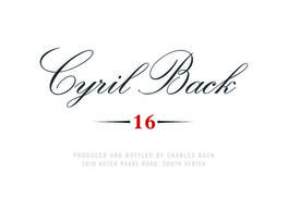 Cyril Back