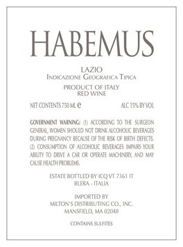 Habemus Lazio