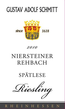 Niersteiner Rehbach Spätlese