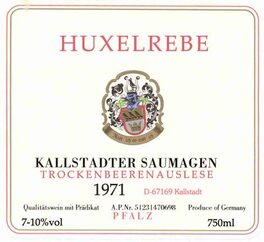 Kallstadter Saumagen Trockenbeerenauslese