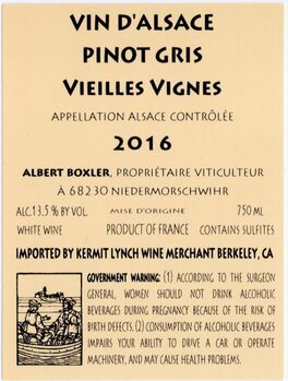 Vieilles Vignes