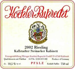Kallstadter Steinacker Kabinett