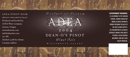 Dean-O's Pinot
